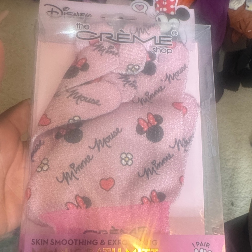 Minne bath mitt